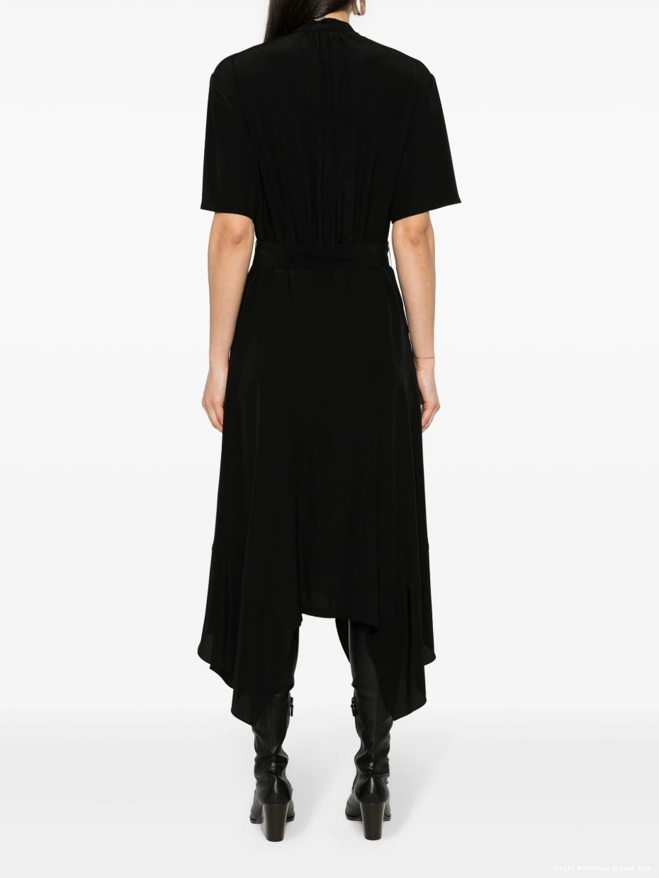 Cheap McCartney Iconics dress crepe Stella Women asymmetric 0407